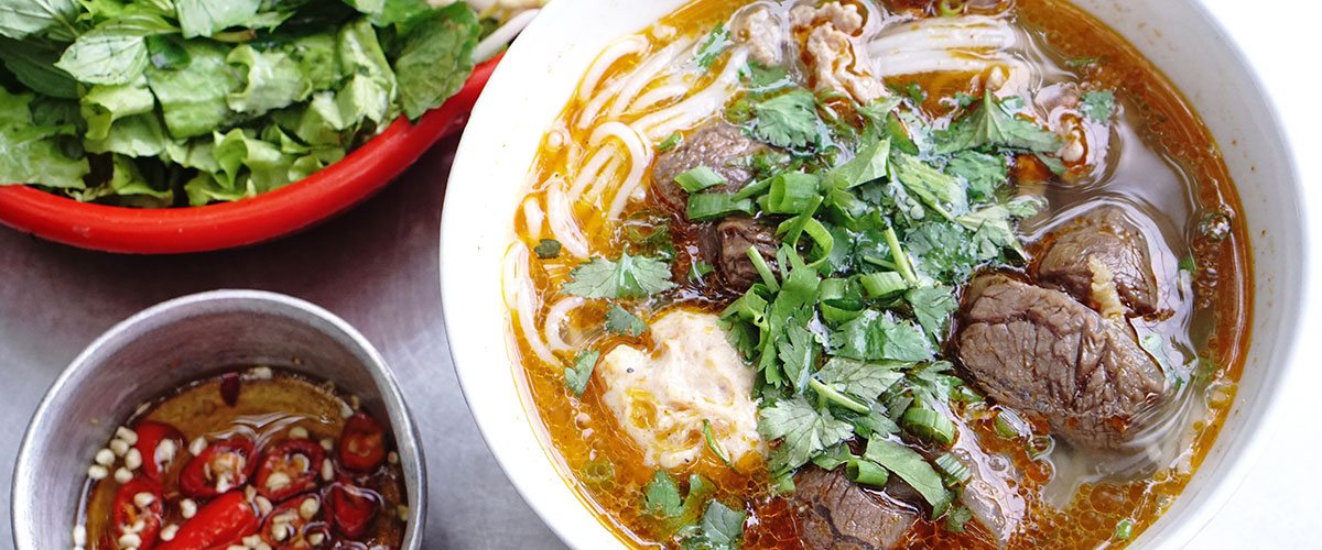 Vietnamese bun bo hue